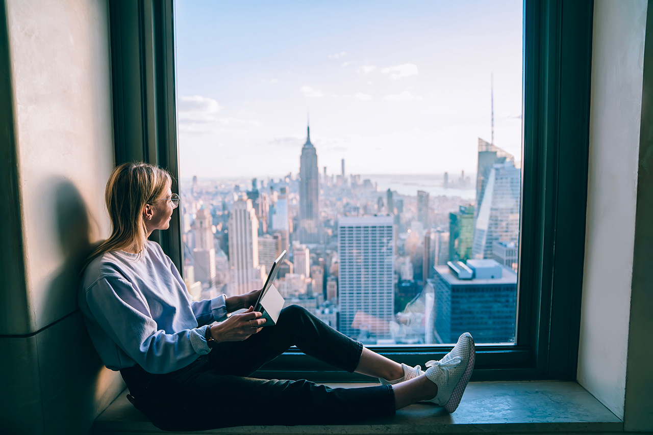 Credit Photo GaudiLab via shutterstock
Hotel view on the Empire State Building Manhattan