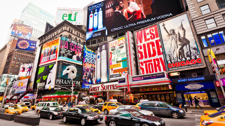 Broadway acteurs Manhattan